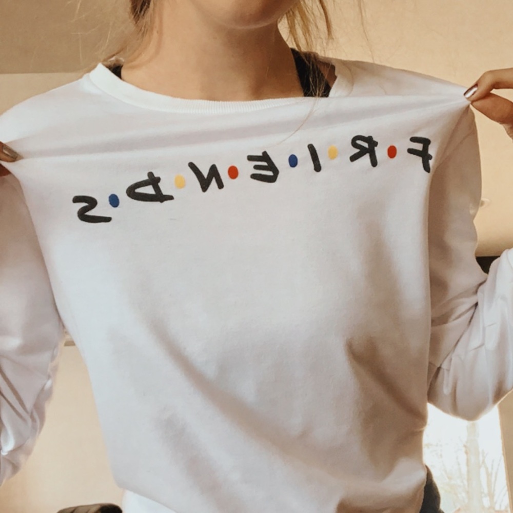 FRIENDS logo crewneck